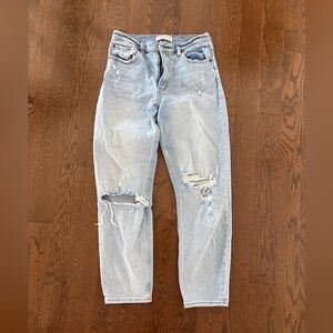 Abercrombie & Fitch Light Blue High Rise Jeans